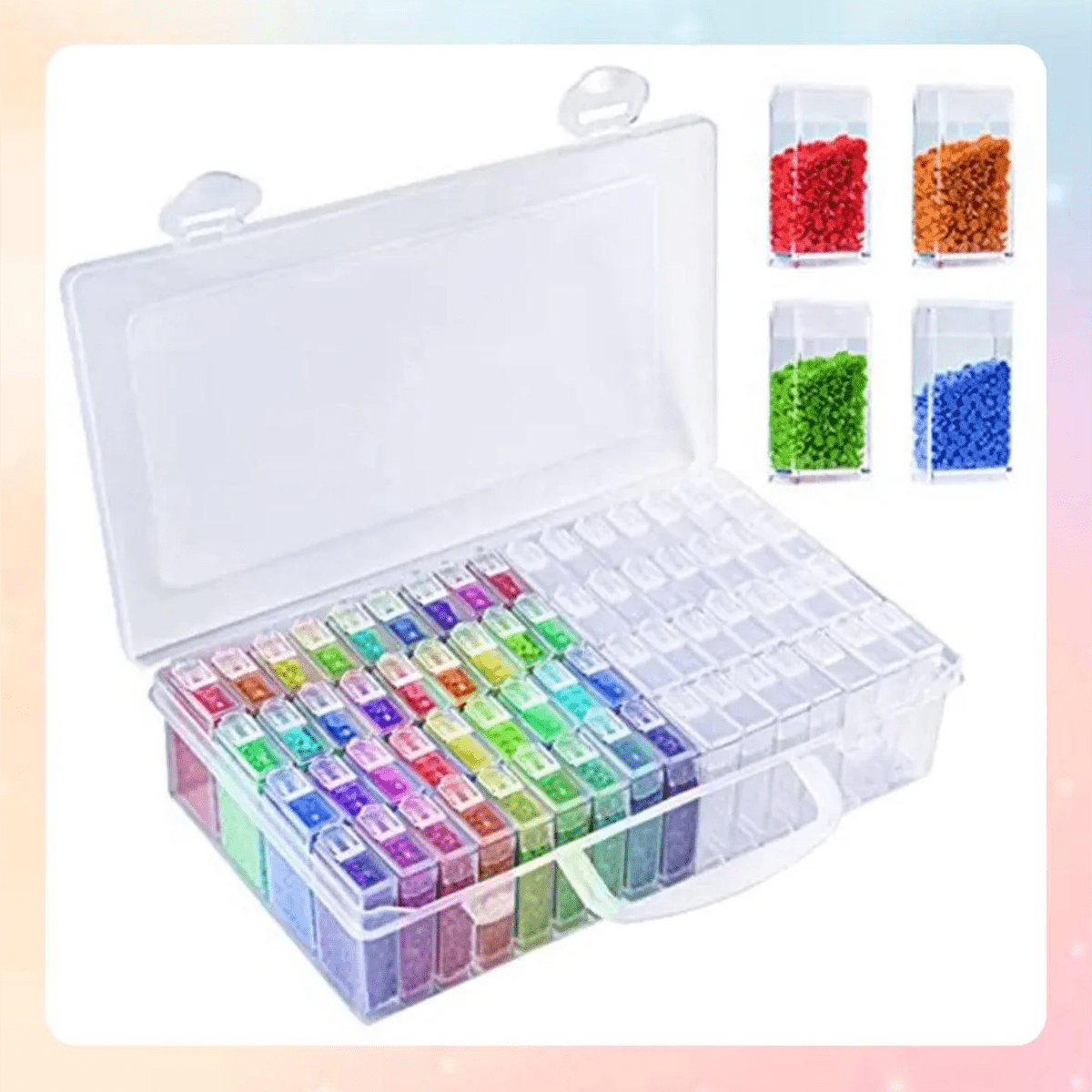 64 piece Diamond Art Storage case - Belfair Designs