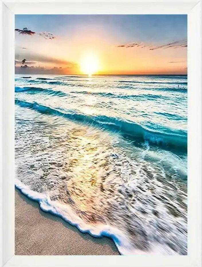 Sunset Beach Diamond Art Kits (Clearance) - Belfair Designs