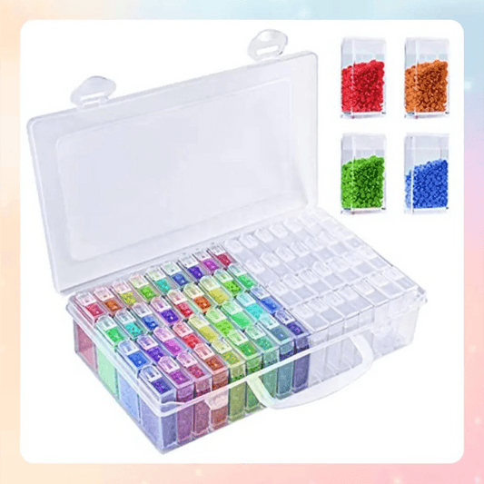 64 piece Diamond Art Storage case - Belfair Designs