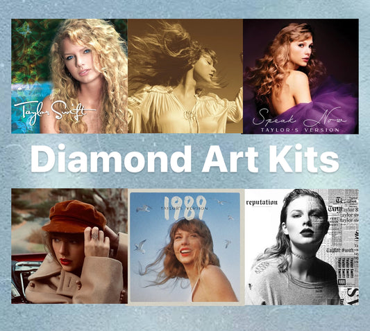 Taylor Swift Album Cover Diamond Art Kits (Pre-order)