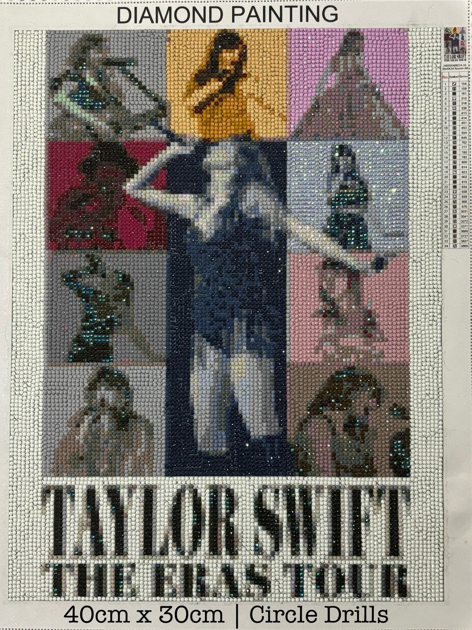 Taylor Swift Inspired Diamond Art Kits - Belfair Designs