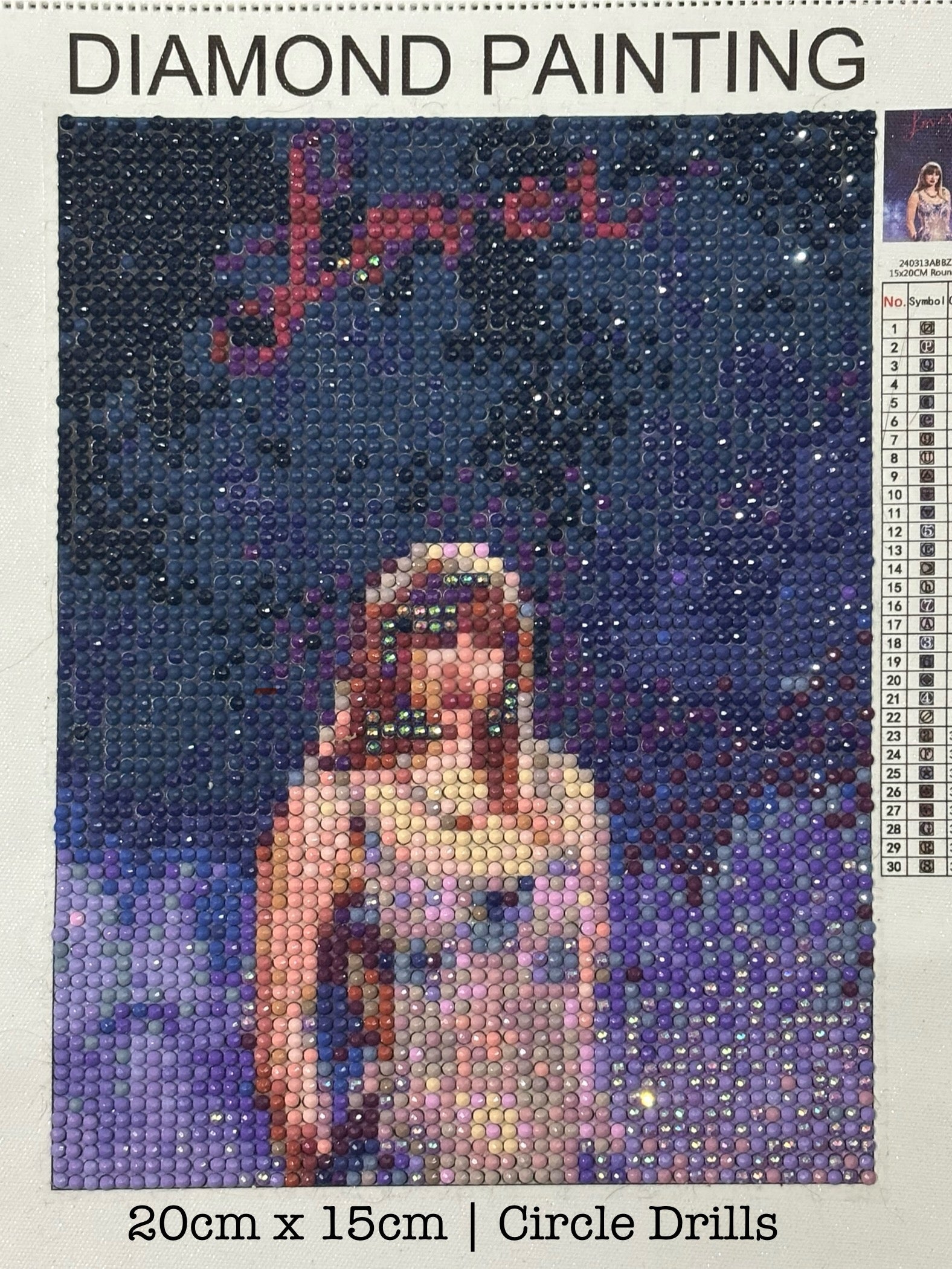 Taylor Swift Inspired Diamond Art Kits - Belfair Designs