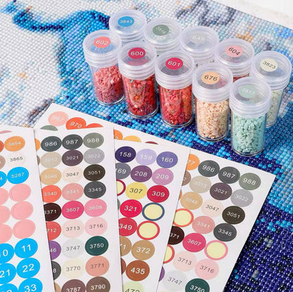 DMC Colour Sticker Set 2pk - Belfair Designs