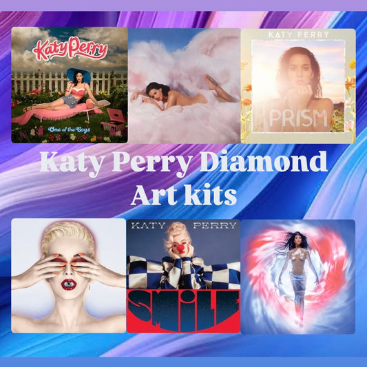 Katy Perry Album cover Diamond Art Kits - Belfair Designs