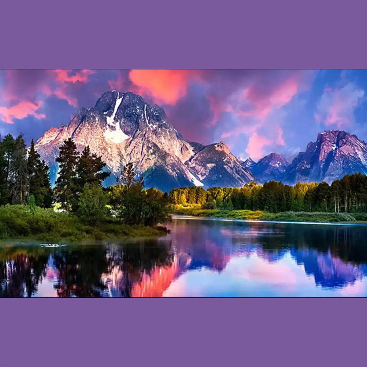 Mountain Landscape Diamond Art Kits - Belfair Designs
