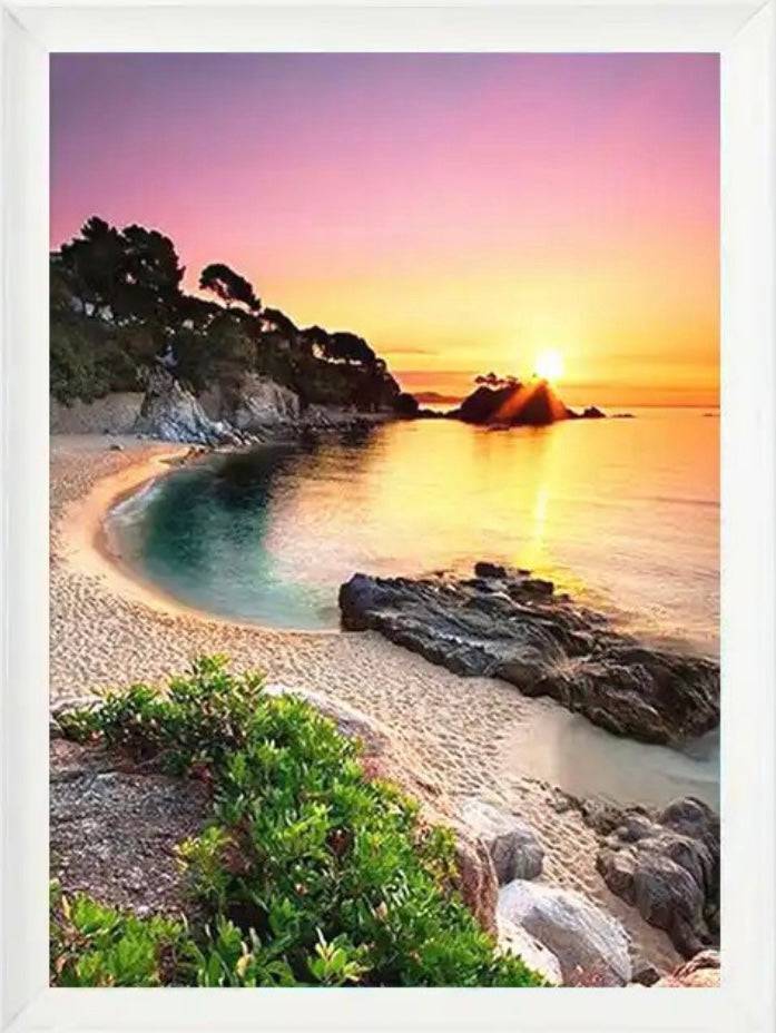 Sunset Beach Diamond Art Kits (Clearance) - Belfair Designs