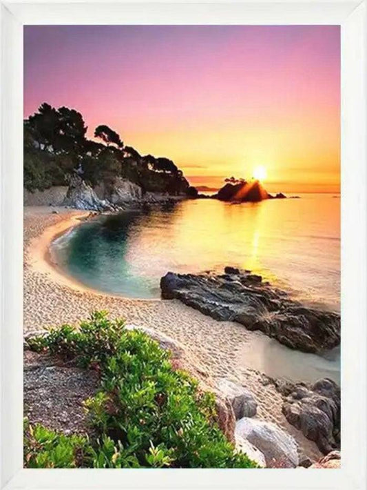 Sunset Beach Diamond Art Kits (Clearance) - Belfair Designs