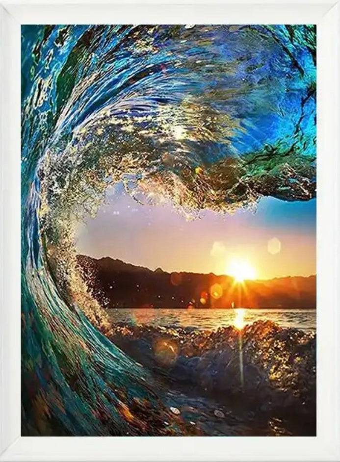 Sunset Beach Diamond Art Kits (Clearance) - Belfair Designs